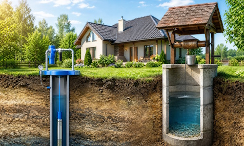 Автономное водоснабжение загородного дома Кольчугино: скважина или колодец